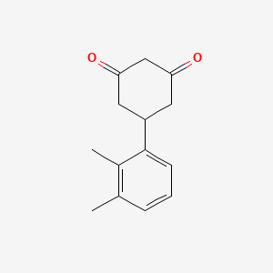 molecular formula C14H16O2 B3292541 5-(2,3-Dimethylphenyl)cyclohexane-1,3-dione CAS No. 87822-13-7