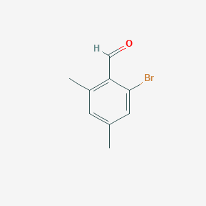 molecular formula C9H9BrO B3292839 2-Bromo-4,6-dimethylbenzaldehyde CAS No. 88174-53-2