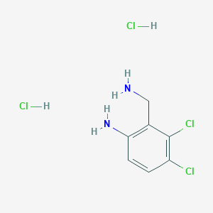 (6-Amino-2,3-dichlorobenzyl)amine dihydrochloride