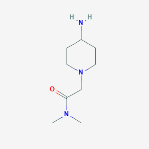 2-(4-Aminopiperidin-1-YL)-N,N-dimethylacetamide