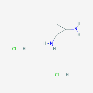 Cyclopropane-1,2-diamine dihydrochloride