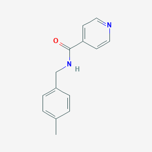 molecular formula C14H14N2O B329323 N-(4-methylbenzyl)isonicotinamide 