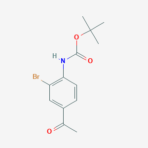 tert-Butyl (4-acetyl-2-bromophenyl)carbamate