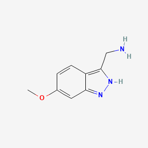 (6-Methoxy-1H-indazol-3-YL)methanamine