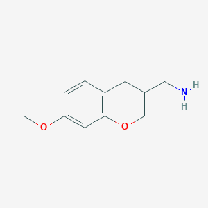 (7-Methoxychroman-3-yl)methanamine