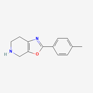 2-P-Tolyl-4,5,6,7-tetrahydro-oxazolo[5,4-C]pyridine