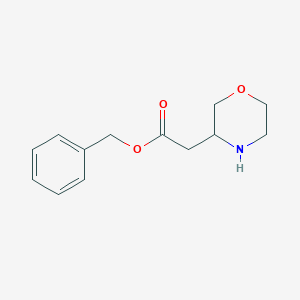 Morpholin-3-yl-acetic acid benzyl ester