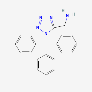 C-(1-Trityl-1H-tetrazol-5-YL)-methylamine
