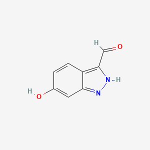 B3293591 6-Hydroxy-1H-indazole-3-carboxaldehyde CAS No. 885520-11-6