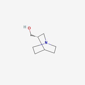 molecular formula C8H15NO B3294151 [(3S)-1-azabicyclo[2.2.2]octan-3-yl]methanol CAS No. 88644-21-7