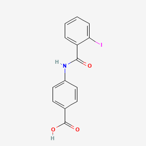 4-(2-Iodobenzamido)benzoic acid