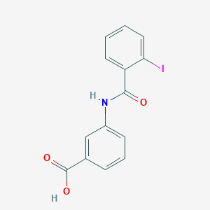3-(2-Iodobenzamido)benzoic acid