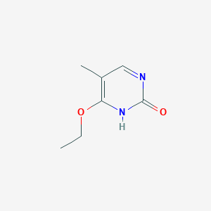 molecular formula C7H10N2O2 B032955 4-Ethoxy-5-methylpyrimidin-2-ol CAS No. 10557-55-8