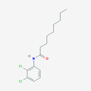 molecular formula C15H21Cl2NO B329551 N-(2,3-dichlorophenyl)nonanamide 