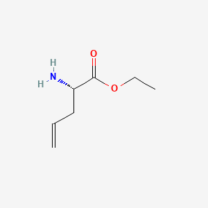 B3295945 Ethyl (2S)-2-aminopent-4-enoate CAS No. 89105-35-1