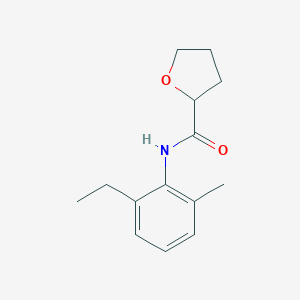 molecular formula C14H19NO2 B329628 N-(2-ethyl-6-methylphenyl)oxolane-2-carboxamide 