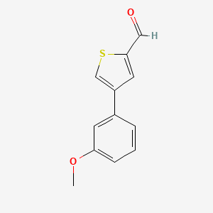 4-(3-Methoxyphenyl)-2-thiophenecarbaldehyde