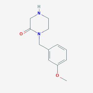 1-(3-Methoxybenzyl)piperazin-2-one