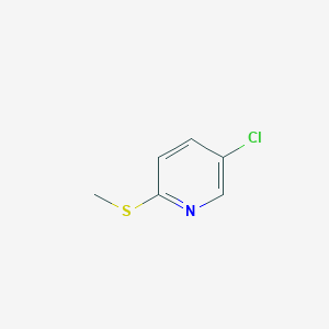 molecular formula C6H6ClNS B3296538 5-Chloro-2-methylthiopyridine CAS No. 89379-91-9