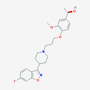 molecular formula C24H29FN2O4 B032967 (R)-Hydroxy Iloperidone CAS No. 501373-87-1