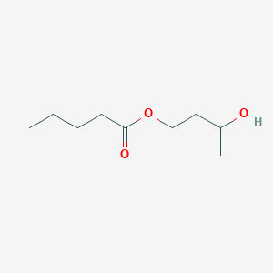 molecular formula C9H18O3 B3297031 3-Hydroxybutyl pentanoate CAS No. 89457-28-3