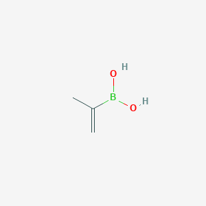 molecular formula C3H7BO2 B032976 Prop-1-en-2-ylboronic Acid CAS No. 14559-87-6