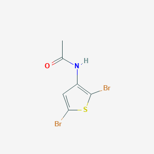 molecular formula C6H5Br2NOS B3297624 N-(2,5-Dibromothiophen-3-yl)acetamide CAS No. 89581-54-4