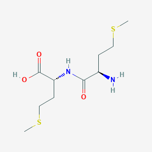 molecular formula C10H20N2O3S2 B3298246 D-{Met-Met} 