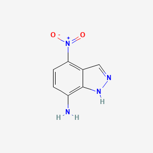 4-Nitro-1H-indazol-7-amine