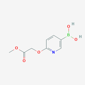 6-(2-Methoxy-2-oxoethoxy)pyridine-3-boronic acid