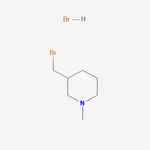 3-(Bromomethyl)-1-methylpiperidine hydrobromide