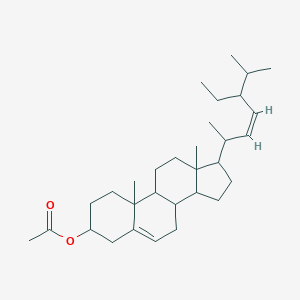 molecular formula C₃₁H₅₀O₂ B032994 Stigmasterol acetate CAS No. 4651-48-3