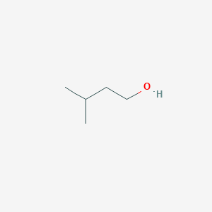 molecular formula C5H12O<br>(CH3)2CHCH2CH2OH<br>C5H12O B032998 Isoamyl alcohol CAS No. 123-51-3