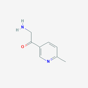 Ethanone, 2-amino-1-(6-methyl-3-pyridinyl)-