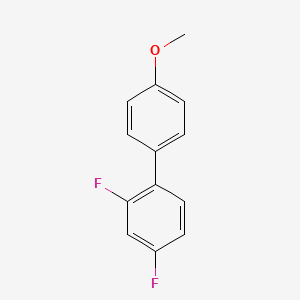 molecular formula C13H10F2O B3300289 2,4-Difluoro-4'-methoxybiphenyl CAS No. 90101-30-7