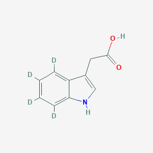 molecular formula C10H9NO2 B033003 3-Indoleacetic acid-d4 CAS No. 76937-77-4