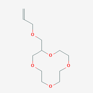1,4,7,10-Tetraoxacyclododecane, 2-[(2-propen-1-yloxy)methyl]-
