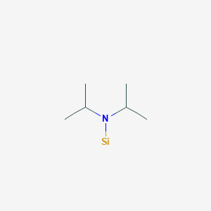 molecular formula C6H14NSi B3301375 Di-iso-propylaminosilane CAS No. 908831-34-5