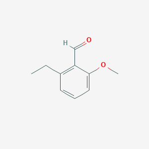 molecular formula C10H12O2 B3301436 2-Ethyl-6-methoxybenzaldehyde CAS No. 909532-77-0
