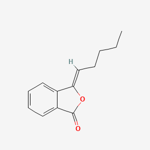 molecular formula C13H14O2 B3301454 3-Pentylidene-2-benzofuran-1-one CAS No. 90965-68-7