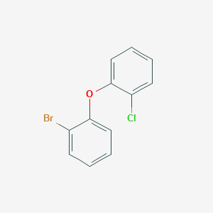 molecular formula C12H8BrClO B3301932 1-(2-bromophenoxy)-2-chlorobenzene CAS No. 91354-11-9