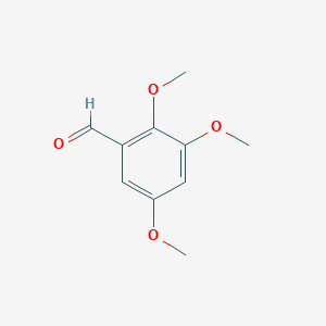 molecular formula C10H12O4 B033023 2,3,5-三甲氧基苯甲醛 CAS No. 5556-84-3