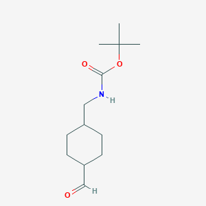 trans-4-[(Boc-amino)methyl]cyclohexanecarbaldehyde