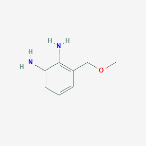 molecular formula C8H12N2O B3302356 3-Methoxymethyl-benzene-1,2-diamine CAS No. 916325-86-5