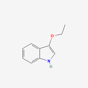 molecular formula C10H11NO B3302411 3-ethoxy-1H-indole CAS No. 916756-92-8