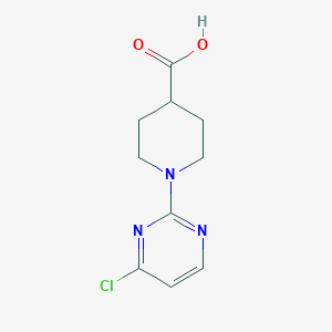 1-(4-Chloropyrimidin-2-yl)piperidine-4-carboxylic acid