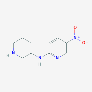 (5-Nitro-pyridin-2-yl)-piperidin-3-yl-amine