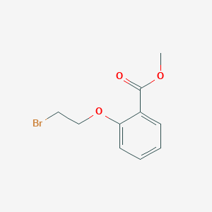 molecular formula C10H11BrO3 B3302481 Methyl 2-(2-bromoethoxy)benzoate CAS No. 91687-70-6