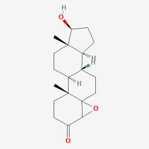 molecular formula C19H28O3 B033028 (1S,2R,11S,12S,15S,16S)-15-Hydroxy-2,16-dimethyl-7-oxapentacyclo[9.7.0.02,8.06,8.012,16]octadecan-5-one CAS No. 51154-10-0