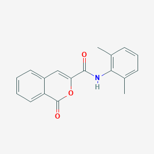 molecular formula C18H15NO3 B330357 N-(2,6-dimethylphenyl)-1-oxo-1H-isochromene-3-carboxamide 